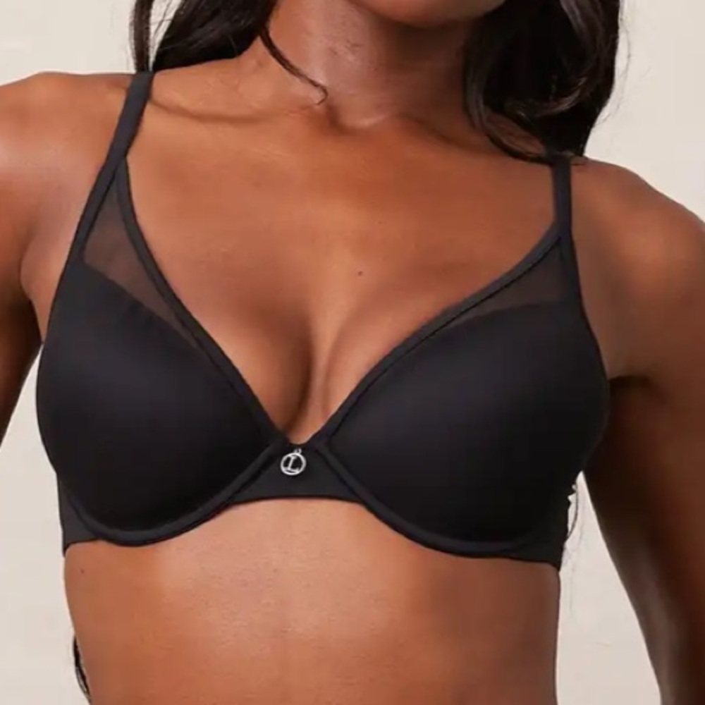 Lounge plunge bra